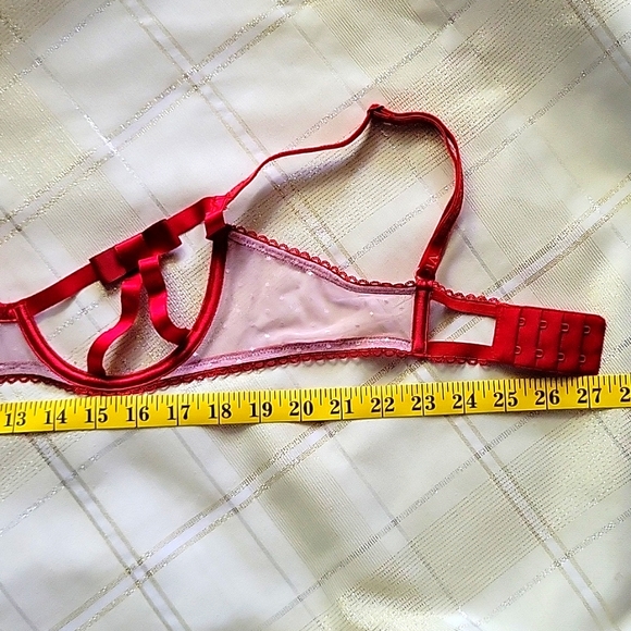 NWT VS Strappy Bow Mesh Bra - Picture 10 of 10